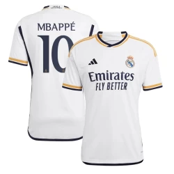 Real Madrid Kylian Mbappé #10 Voetbalshirt 2023-24 Thuistenue Heren