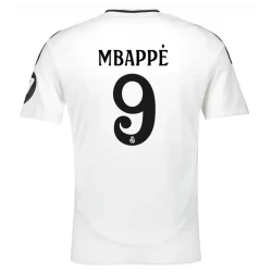 Real Madrid Kylian Mbappé #9 Voetbalshirt 2024-25 HP Thuistenue Heren