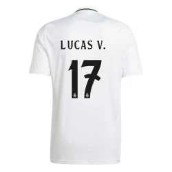 Real Madrid Lucas V. #17 Voetbalshirt 2024-25 Thuistenue Heren