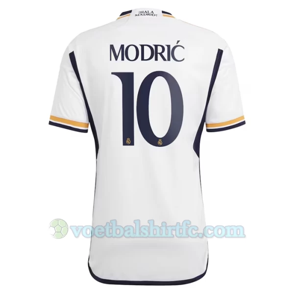 Real Madrid Luka Modrić #10 Voetbalshirt 2023-24 Thuistenue Heren