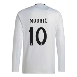 Real Madrid Luka Modrić #10 Voetbalshirt 2024-25 Thuistenue Heren Lange Mouw