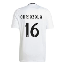 Real Madrid Odriozola #16 Voetbalshirt 2024-25 Thuistenue Heren