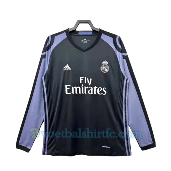 Real Madrid Retro Shirt 2016-17 Third Heren Lange Mouw