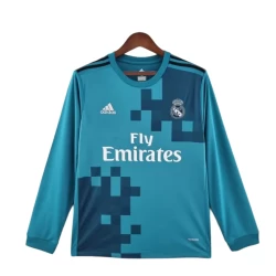 Real Madrid Retro Shirt 2017-18 Third Heren Lange Mouw