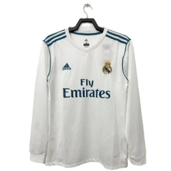 Real Madrid Retro Shirt 2017-18 Thuis Heren Lange Mouw