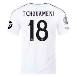 Real Madrid Tchouameni #18 Voetbalshirt 2024-25 HP Thuistenue Heren