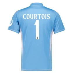 Real Madrid Thibaut Courtois #1 Voetbalshirt 2024-25 HP Keeper Thuistenue Heren