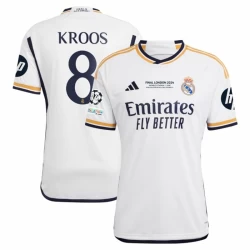 Real Madrid Toni Kroos #8 Voetbalshirt 2023-24 Final London HP Thuistenue Heren