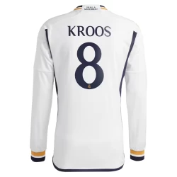 Real Madrid Toni Kroos #8 Voetbalshirt 2023-24 Thuistenue Heren Lange Mouw