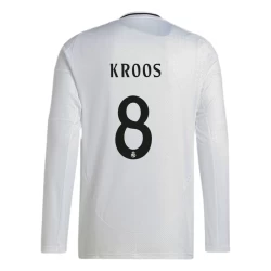 Real Madrid Toni Kroos #8 Voetbalshirt 2024-25 Thuistenue Heren Lange Mouw