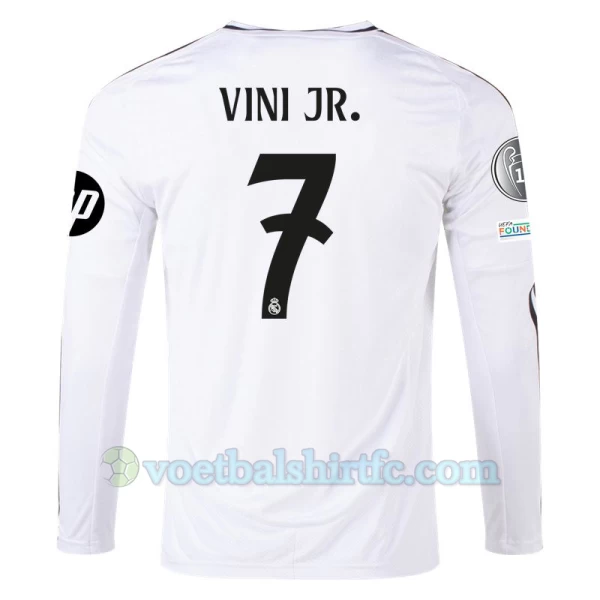 Real Madrid Vinicius Junior #7 Voetbalshirt 2024-25 HP Thuistenue Heren Lange Mouw