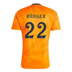 Real Madrid Voetbalshirt 2024-25 Antonio Rudiger #22 Uittenue Heren