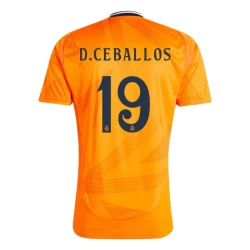 Real Madrid Voetbalshirt 2024-25 D. Ceballos #19 Uittenue Heren