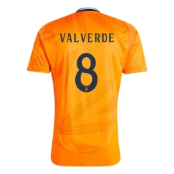 Real Madrid Voetbalshirt 2024-25 Federico Valverde #8 Uittenue Heren