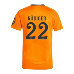 Real Madrid Voetbalshirt 2024-25 HP Antonio Rudiger #22 Uittenue Heren