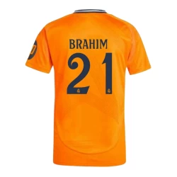 Real Madrid Voetbalshirt 2024-25 HP Brahim #21 Uittenue Heren