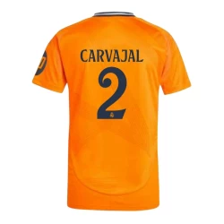 Real Madrid Voetbalshirt 2024-25 HP Carvajal #2 Uittenue Heren