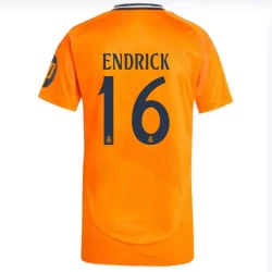 Real Madrid Voetbalshirt 2024-25 HP Endrick #16 Uittenue Heren