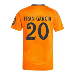 Real Madrid Voetbalshirt 2024-25 HP Fran Garcia #20 Uittenue Heren