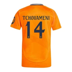 Real Madrid Voetbalshirt 2024-25 HP Thcouameni #14 Uittenue Heren