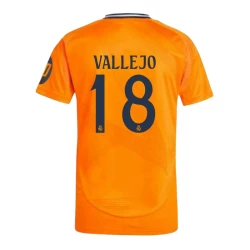 Real Madrid Voetbalshirt 2024-25 HP Vallejo #18 Uittenue Heren