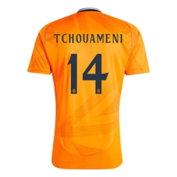 Real Madrid Voetbalshirt 2024-25 Tchouameni #14 Uittenue Heren