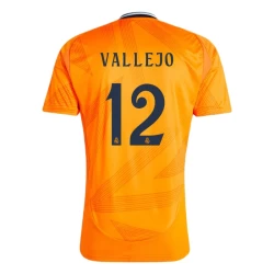 Real Madrid Voetbalshirt 2024-25 Vallejo #12 Uittenue Heren