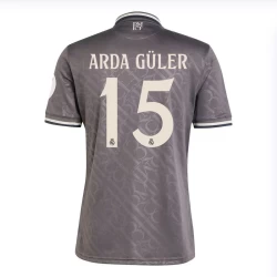 Real Madrid Voetbalshirt Arda Güler #15 2024-25 HP Thirdtenue Heren