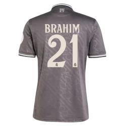 Real Madrid Voetbalshirt Brahim #21 2024-25 HP Thirdtenue Heren