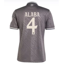 Real Madrid Voetbalshirt David Alaba #4 2024-25 HP Thirdtenue Heren