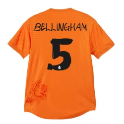 Real Madrid Voetbalshirt Jude Bellingham #5 2023-24 x Y3 Orange Fourthtenue Heren