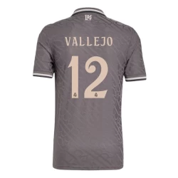 Real Madrid Voetbalshirt Vallejo #12 2024-25 Thirdtenue Heren