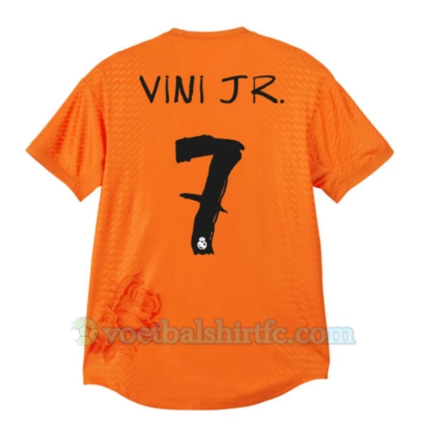 Real Madrid Voetbalshirt Vinicius Junior 2023-24 x Y3 Orange Fourthtenue Heren