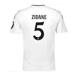 Real Madrid Zinédine Zidane #5 Voetbalshirt 2024-25 HP Thuistenue Heren