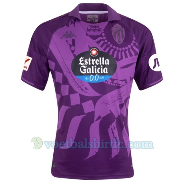 Real Valladolid Voetbalshirt 2023-24 Uittenue Heren