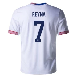 Reyna #7 USA Voetbalshirt Copa America 2024 Thuistenue Heren