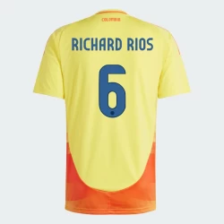 Richard Rios #6 Colombia Voetbalshirt Copa America 2024 Thuistenue Heren