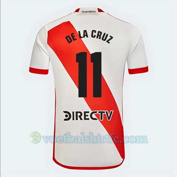 River Plate De La Cruz #11 Voetbalshirt 2023-24 Thuistenue Heren