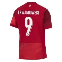 Robert Lewandowski #9 Polen Voetbalshirt EK 2024 Uittenue Heren