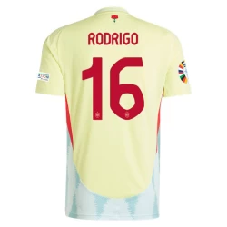 Rodrigo #16 Spanje Voetbalshirt EK 2024 Uittenue Heren