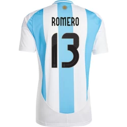 Romero #13 Argentinië Voetbalshirt Copa America 2024 Thuistenue Heren