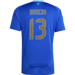 Romero #13 Argentinië Voetbalshirt Copa America 2024 Uittenue Heren