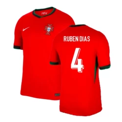 Rúben Dias #4 Portugal Voetbalshirt EK 2024 Thuistenue Heren