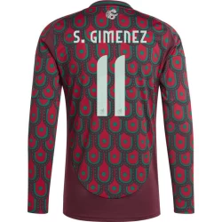 S. Gimenez #11 Mexico Voetbalshirt Copa America 2024 Thuistenue Heren Lange Mouw