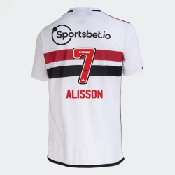São Paulo FC Alisson #7 Voetbalshirt 2023-24 Thuistenue Heren