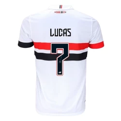 São Paulo FC Lucas Moura #7 Voetbalshirt 2024-25 Thuistenue Heren