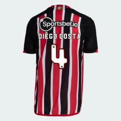 São Paulo FC Voetbalshirt 2023-24 Diego Costa #4 Uittenue Heren