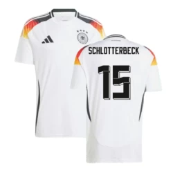 Schlotterbeck #15 Duitsland Voetbalshirt EK 2024 Thuistenue Heren