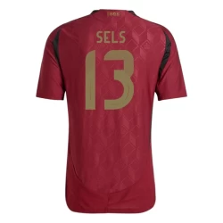 Sels #13 België Voetbalshirt EK 2024 Thuistenue Heren