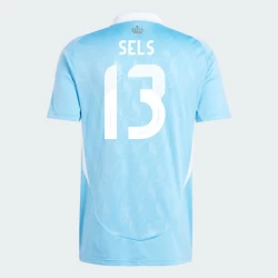 Sels #13 België Voetbalshirt EK 2024 Uittenue Heren